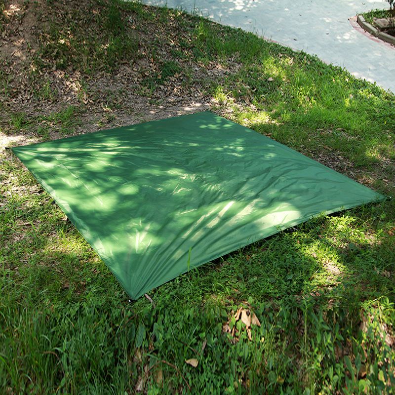 Cheap Goat Tents 1Sets Outdoor Cloth Sunshade Tent Equipments Waterproof Sun Protection Beach Awning Canopy Moisture proof Mat Tents 